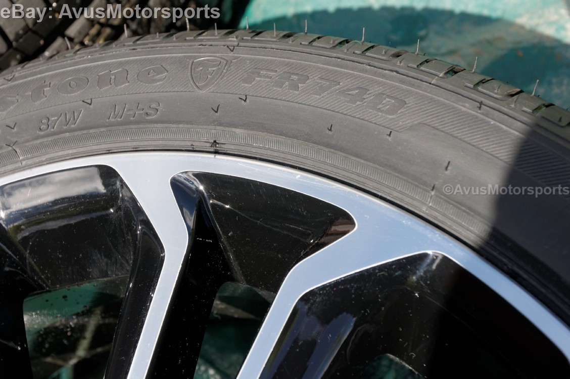 2014 TOYOTA Corolla OEM FACTORY 17" WHEELS & Firestone FR740 Tires P215