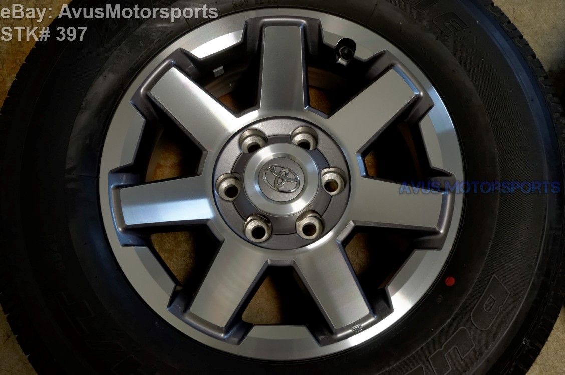 2014 TOYOTA FJ CRUISER OEM FACTORY 17" WHEELS 4RUNNER TRD TRAIL