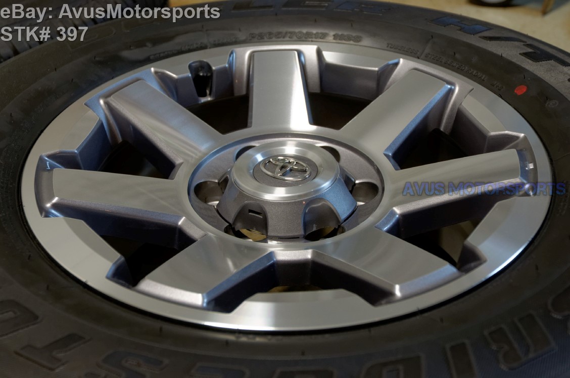 2014 TOYOTA FJ CRUISER OEM FACTORY 17" WHEELS 4RUNNER TRD TRAIL