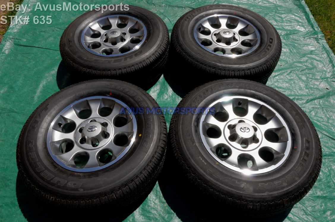 2013 TOYOTA FJ CRUISER OEM FACTORY 17" WHEELS 4RUNNER TRD TRAIL