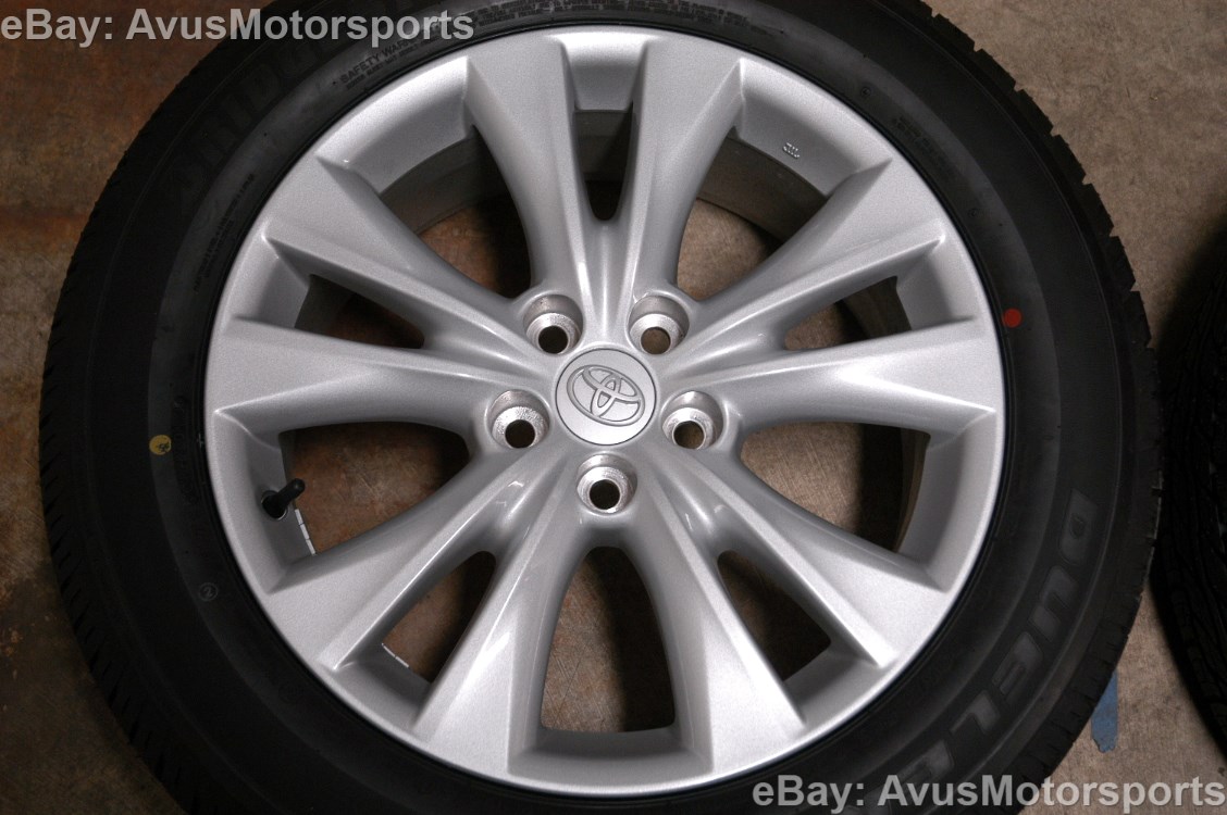NEW 2014 Toyota Rav4 OEM 18 Factory Wheels Tires Tacoma 2wd 2013 2012 