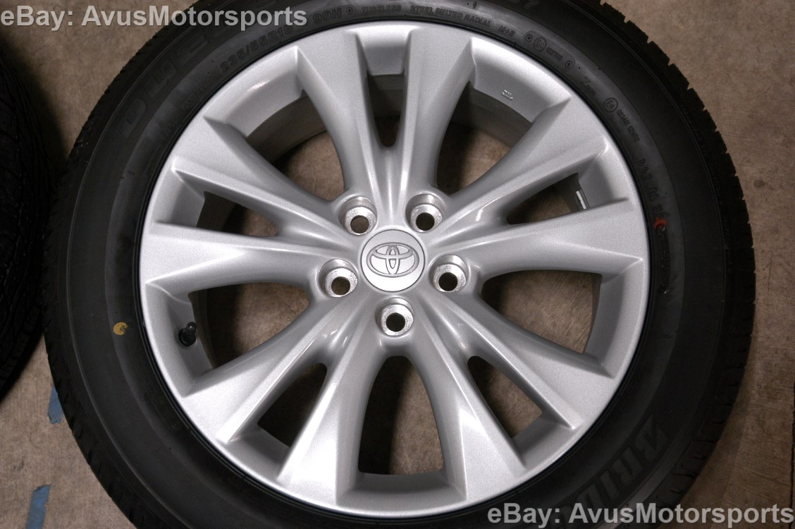 NEW 2014 Toyota Rav4 OEM 18 Factory Wheels Tires Tacoma 2wd 2013 2012 