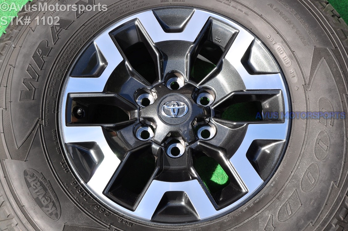 2016 TOYOTA TACOMA OEM FACTORY 16 TRD OFFROAD WHEELS Tires 4runner 