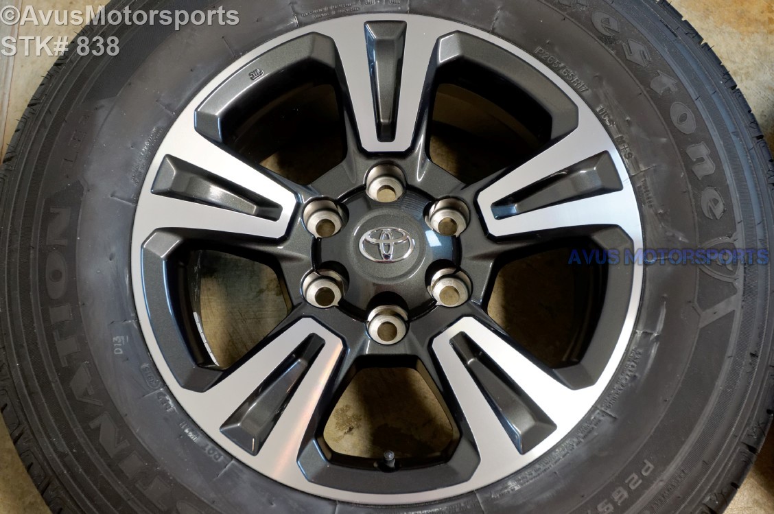 2016 TOYOTA TACOMA OEM FACTORY 17" TRD WHEELS Tires Land ...