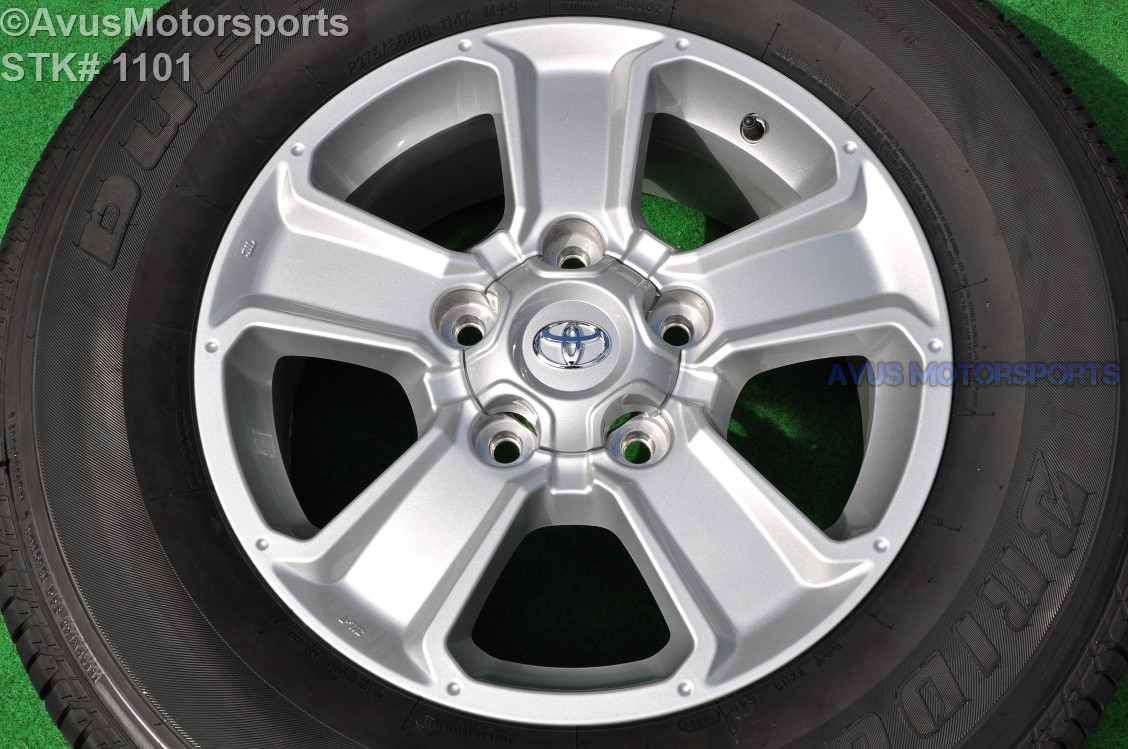 18" TOYOTA TUNDRA OEM Factory WHEELS Tires SEQUOIA Land Cruiser Lx 470