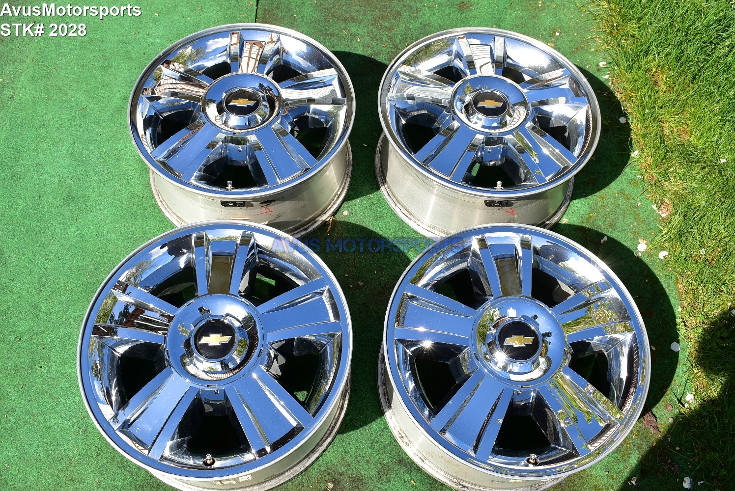 20" Chevrolet SILVERADO 1500 OEM FACTORY Chrome WHEELS TAHOE GMC Sierra