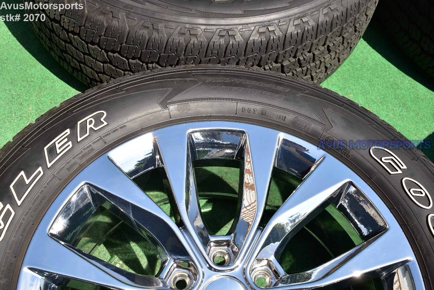 20" Ford F150 OEM Factory Chrome PVD Wheels 275/55r20 Tires Expedition