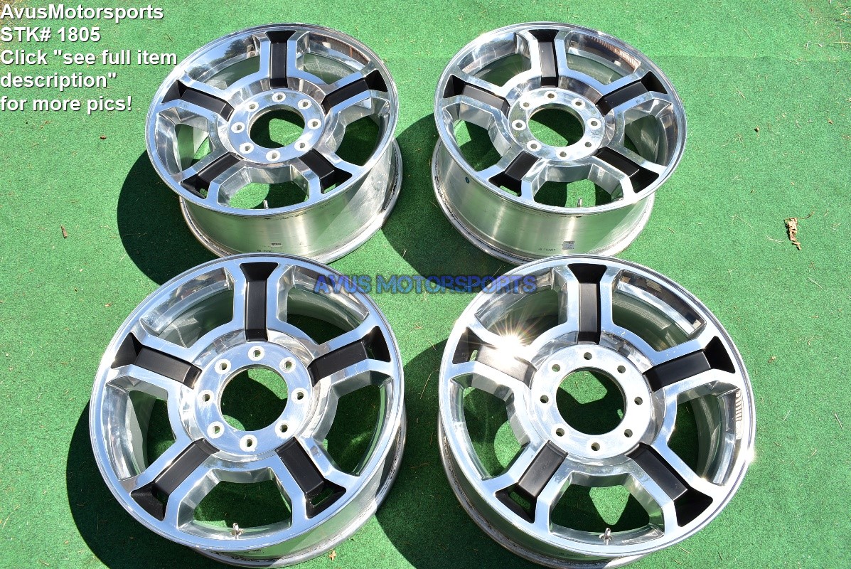 20 Inch Ford F250 Factory Rims