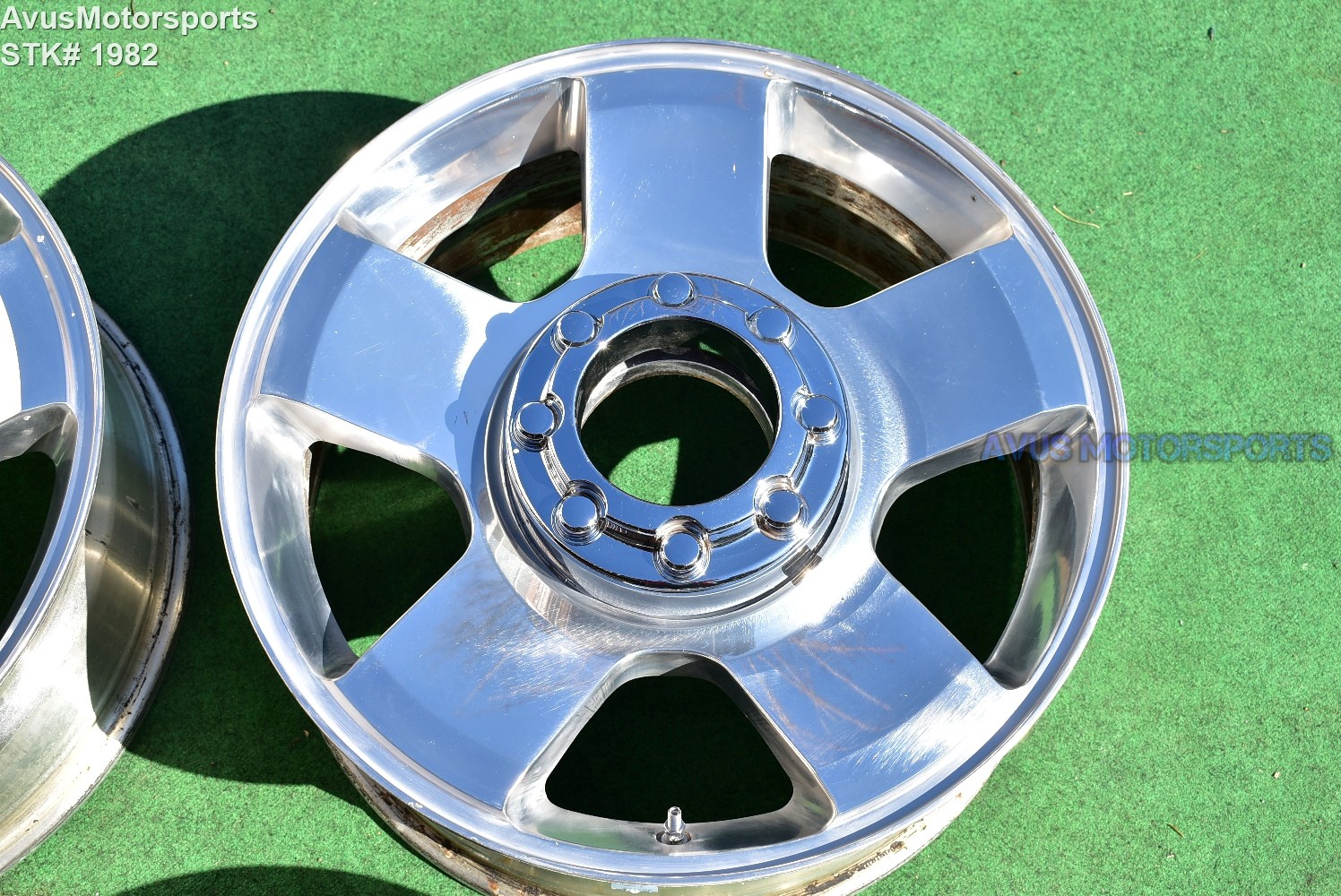 20" Ford F250 Super Duty OEM Factory Wheels F350 FX4 2005 2006 Polished
