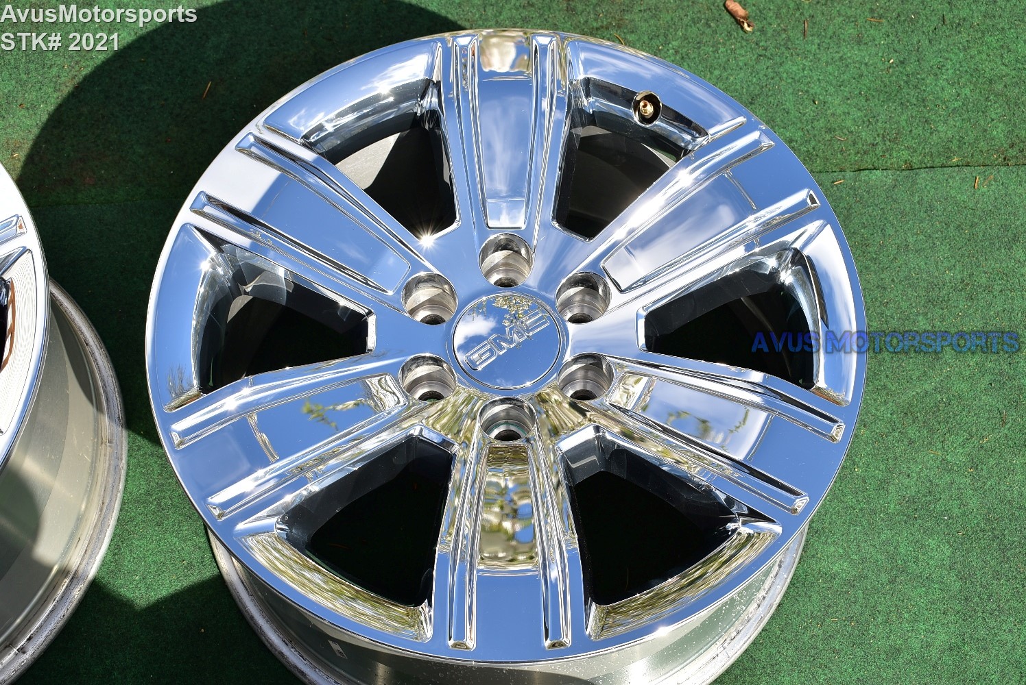 20" GMC Sierra OEM FACTORY Chrome Clad WHEELS Yukon TAHOE ...