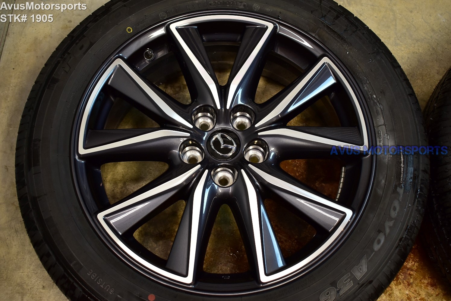 2018 Mazda CX5 OEM 19" Factory Wheels and Toyo Tires p225/55r19 CX5