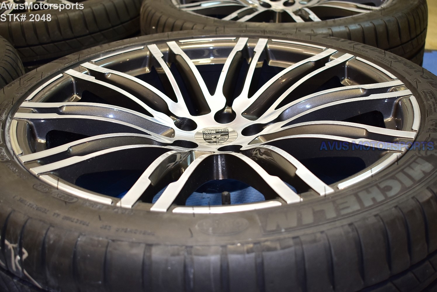 21" Porsche Macan OEM 95B Factory Genuine Wheels Michelin tires GTS Turbo S