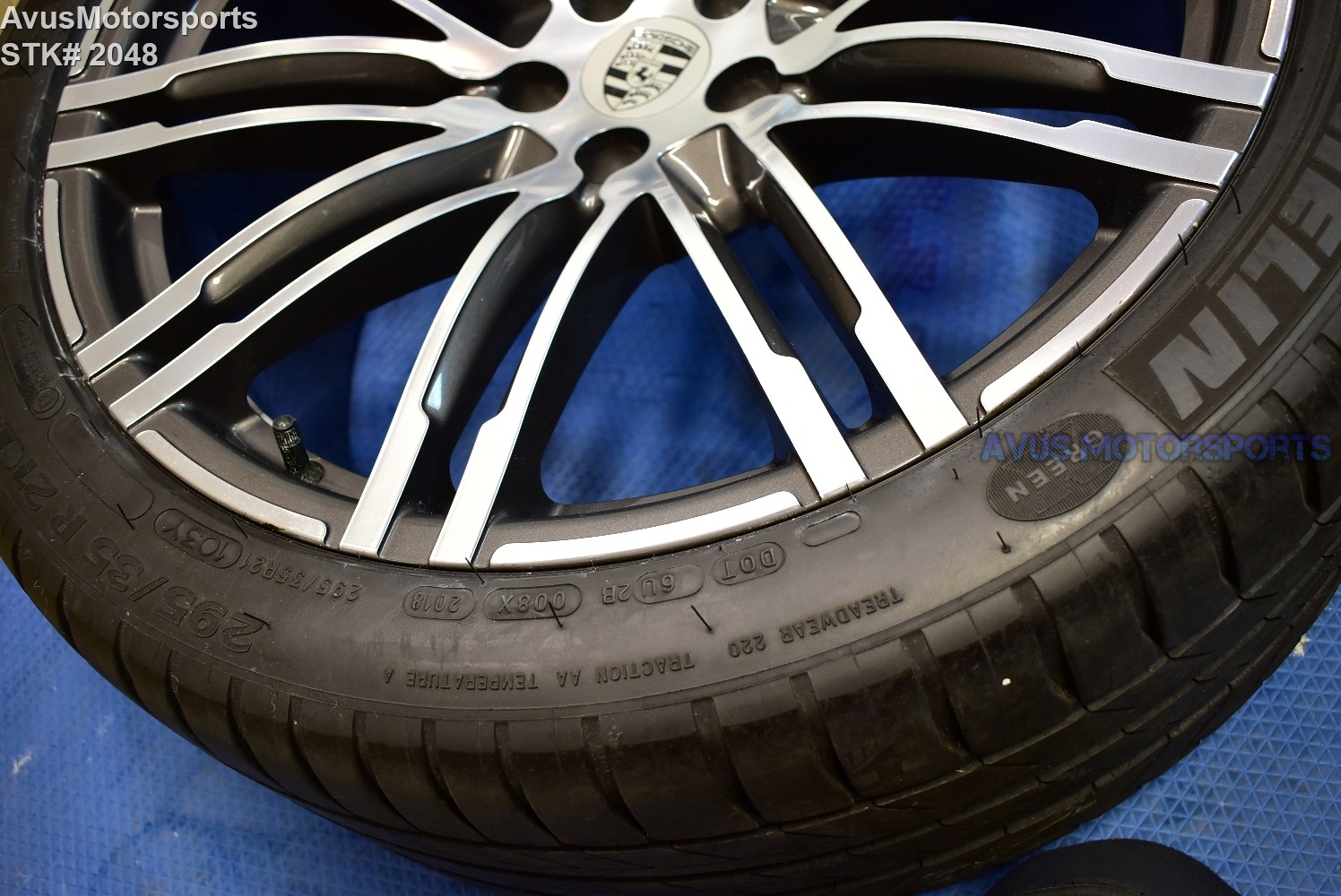 21" Porsche Macan OEM 95B Factory Genuine Wheels Michelin tires GTS Turbo S