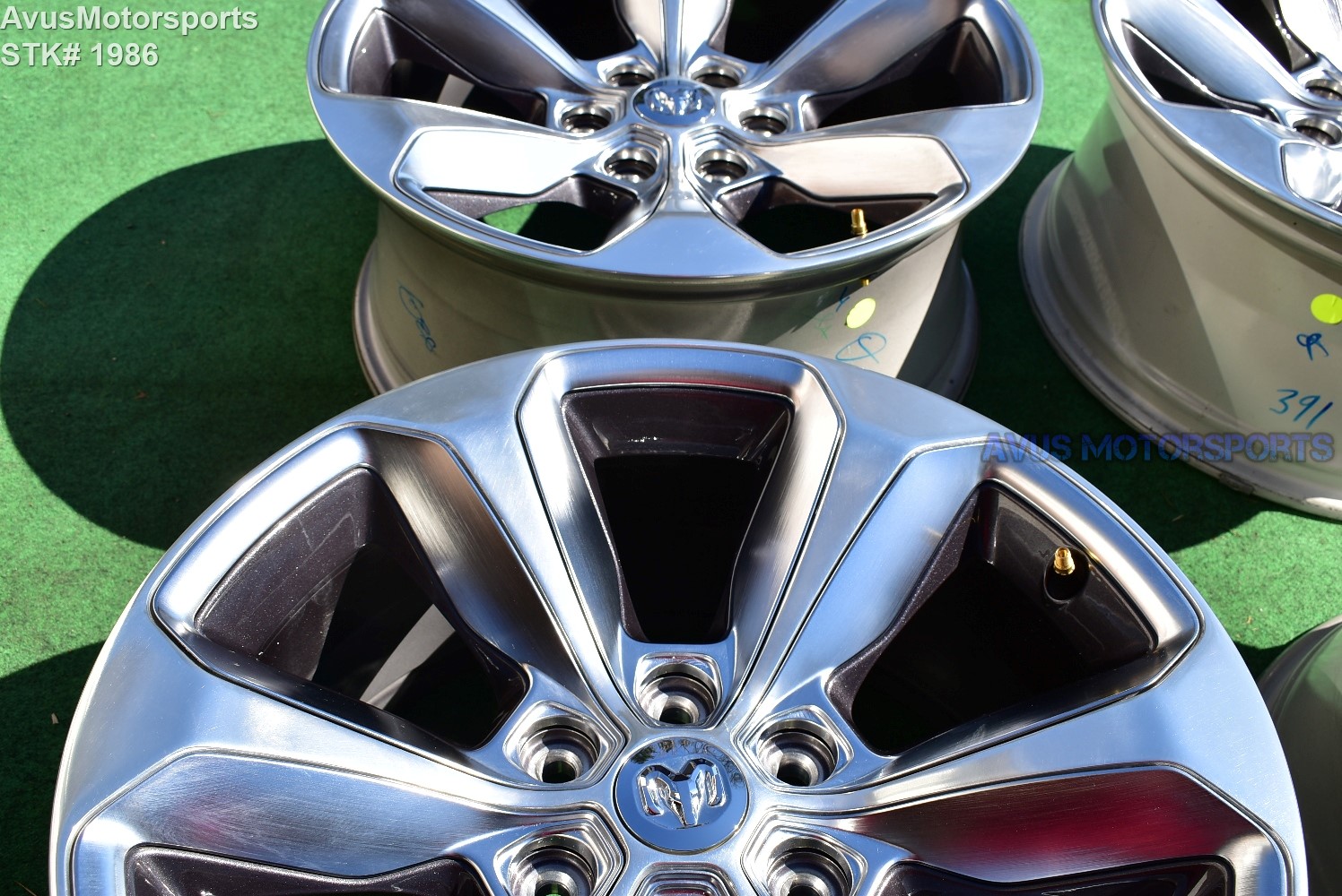 20 Dodge Ram Limited OEM Factory Polished Wheels 1500 Genuine 2019