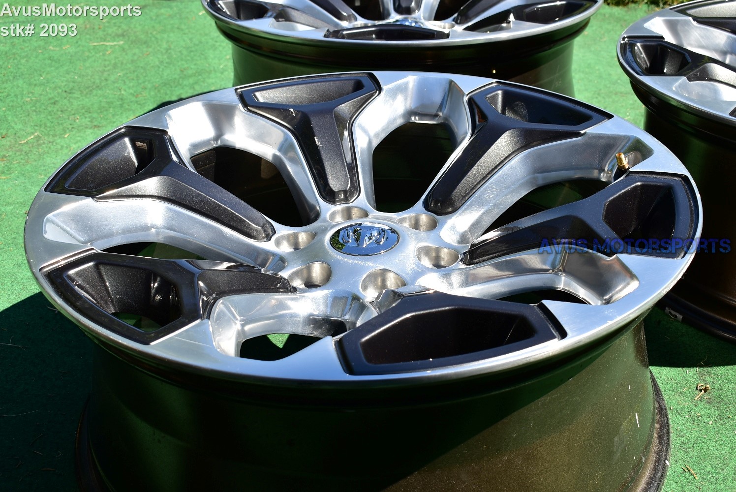 22 Dodge Ram Limited OEM Factory Polished Wheels 1500 Genuine 2019