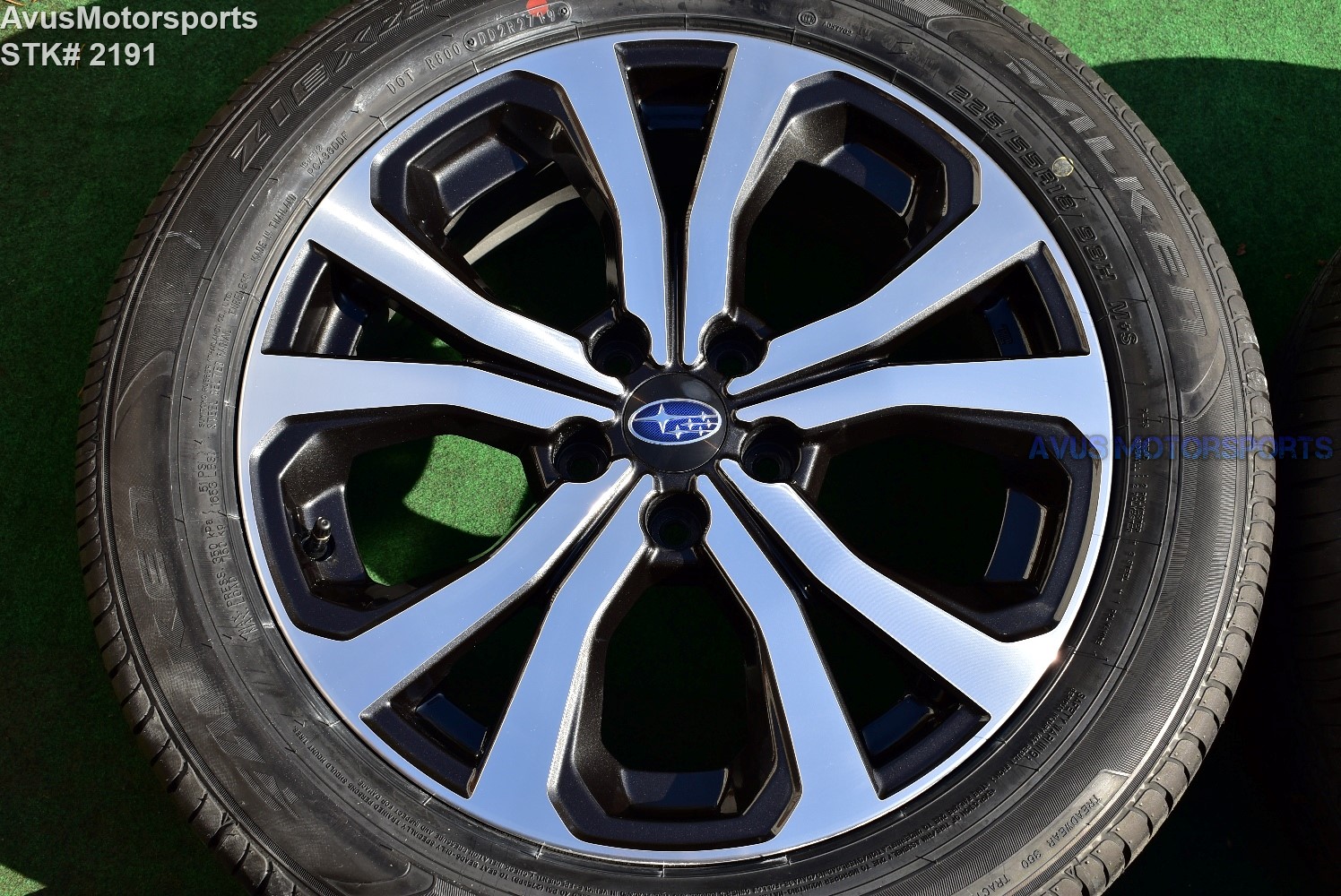 18" Subaru Forester OEM Factory Wheels Limited 225/55R18 Tires 2020 5x114