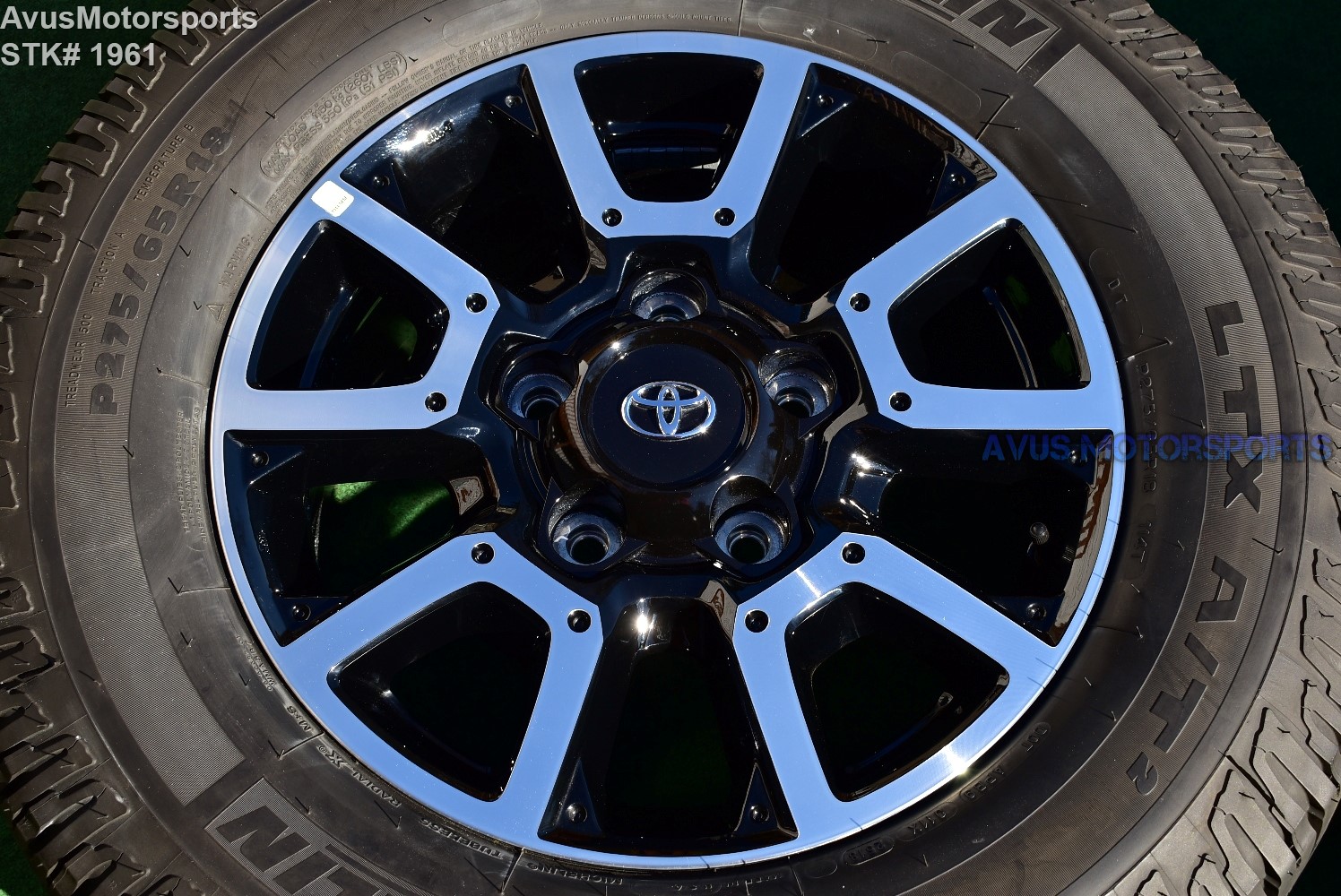 18" Toyota Tundra Off Road OEM Factory Wheels Tires TRD offroad Sequoia