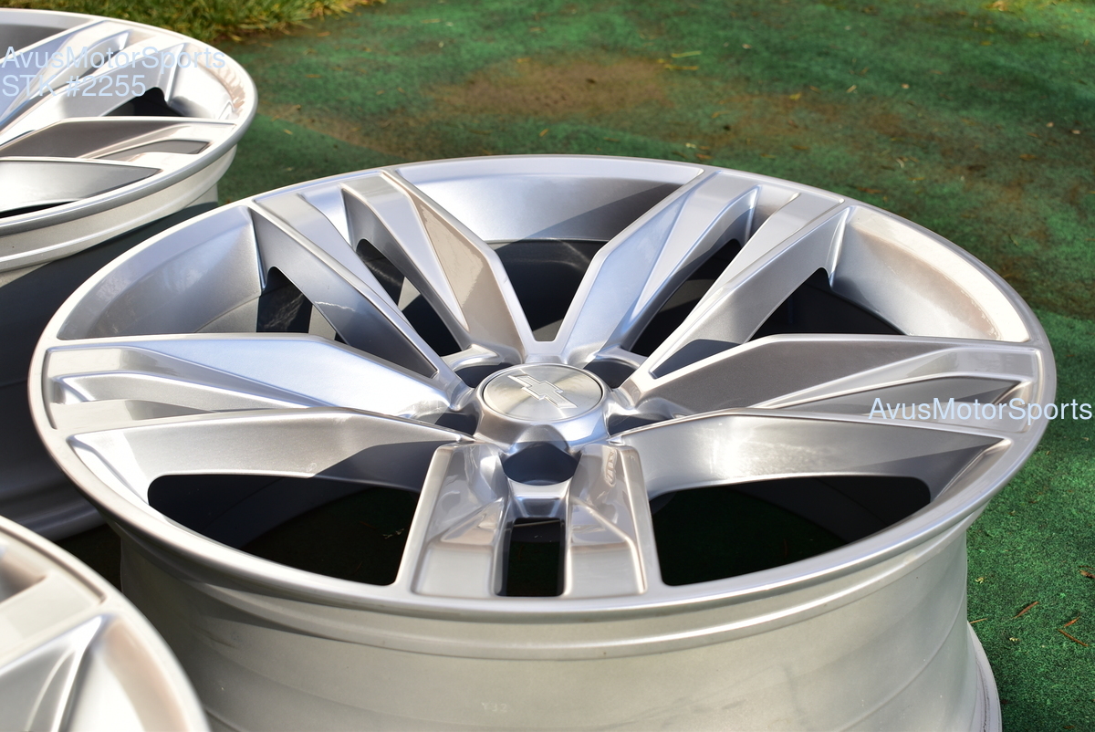 20" CHEVROLET CAMARO SS 20" OEM FACTORY STAGGERED WHEELS 2016 2017 2018