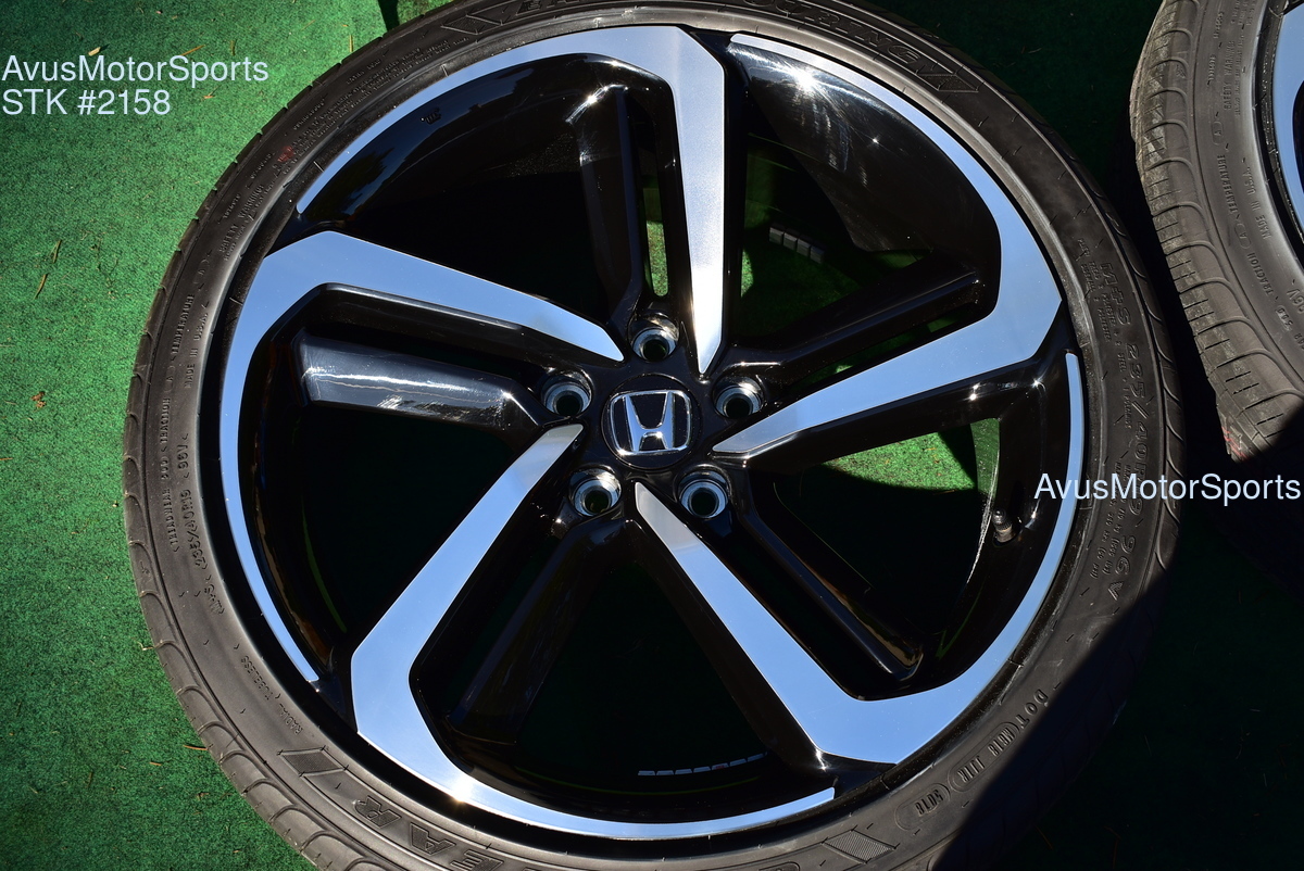19" Honda Accord Sport OEM Factory Wheels and tires 2019 2018