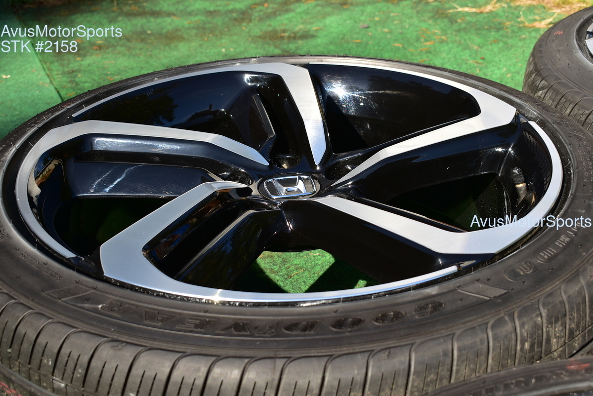 19&quot; Honda Accord Sport OEM Factory Wheels and tires 2019 2018