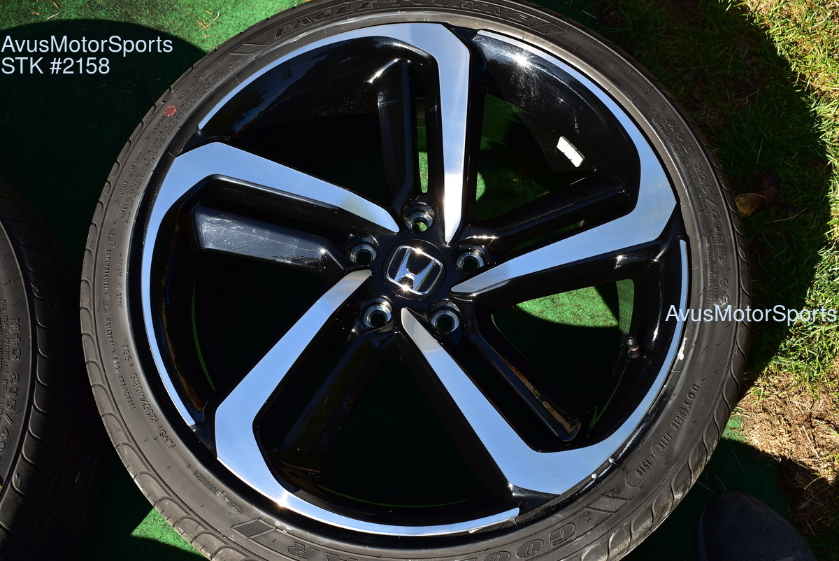 19" Honda Accord Sport OEM Factory Wheels and tires 2019 2018