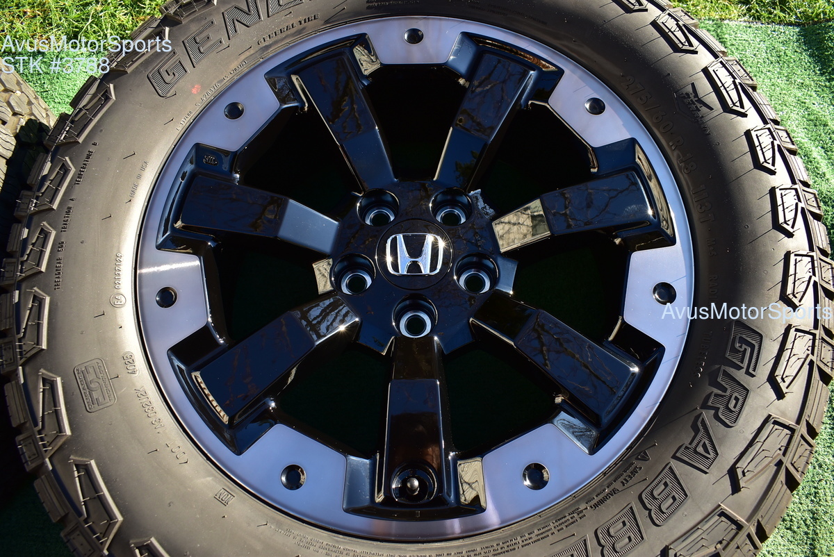 Honda 純正 16インチ 2026年製造タイヤ スチールホイール 4本セット 2026 Honda Passport Trailsport Elite OEM 18” Factory Wheels All