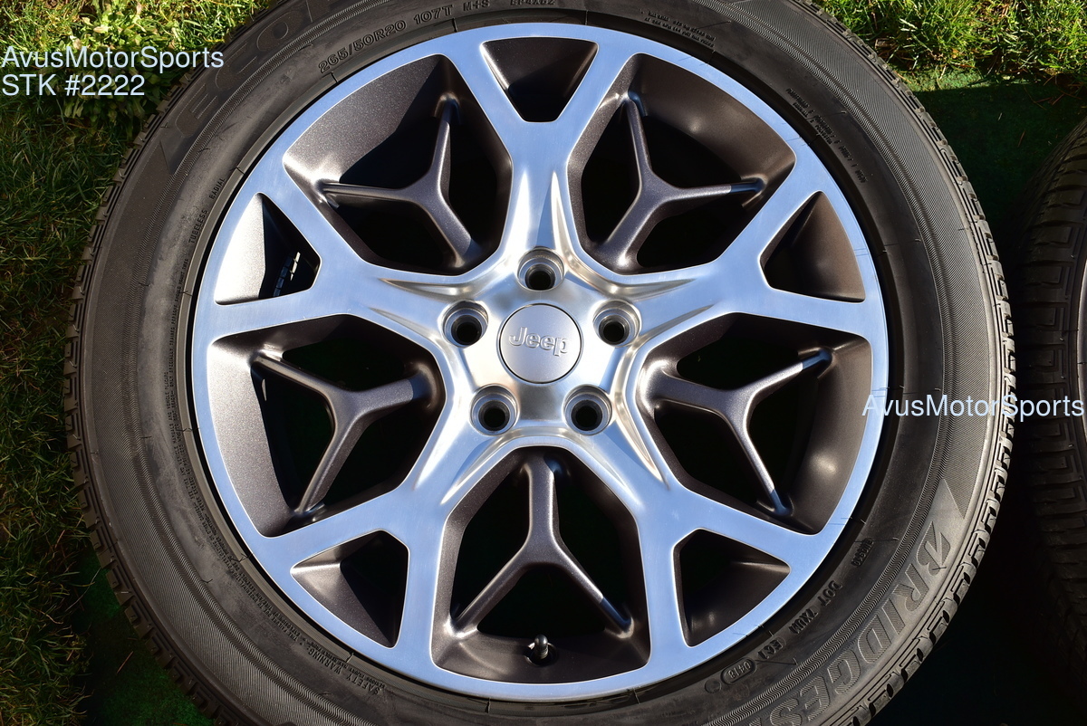 Jeep Grand Cherokee Sterling Ed Oem Factory Genuine Wheels Tire 6ez05trmaa
