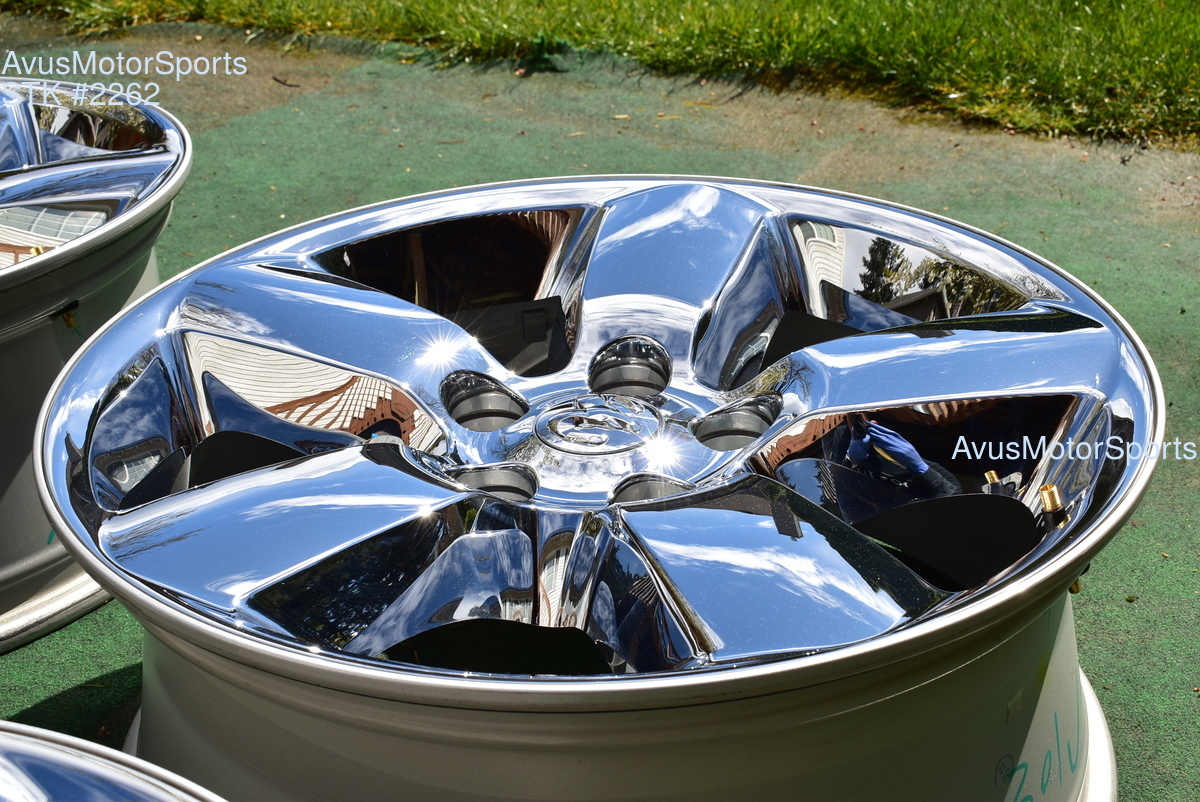 20" Dodge Ram 1500 Big Horn OEM Factory Chrome Clad Wheels 2017 2018 2016