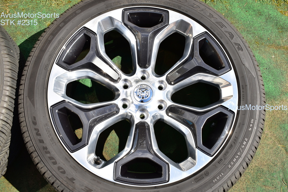 22 Dodge Ram 1500 Limited Oem 2019 Laramie Factory Wheels Genuine Tires