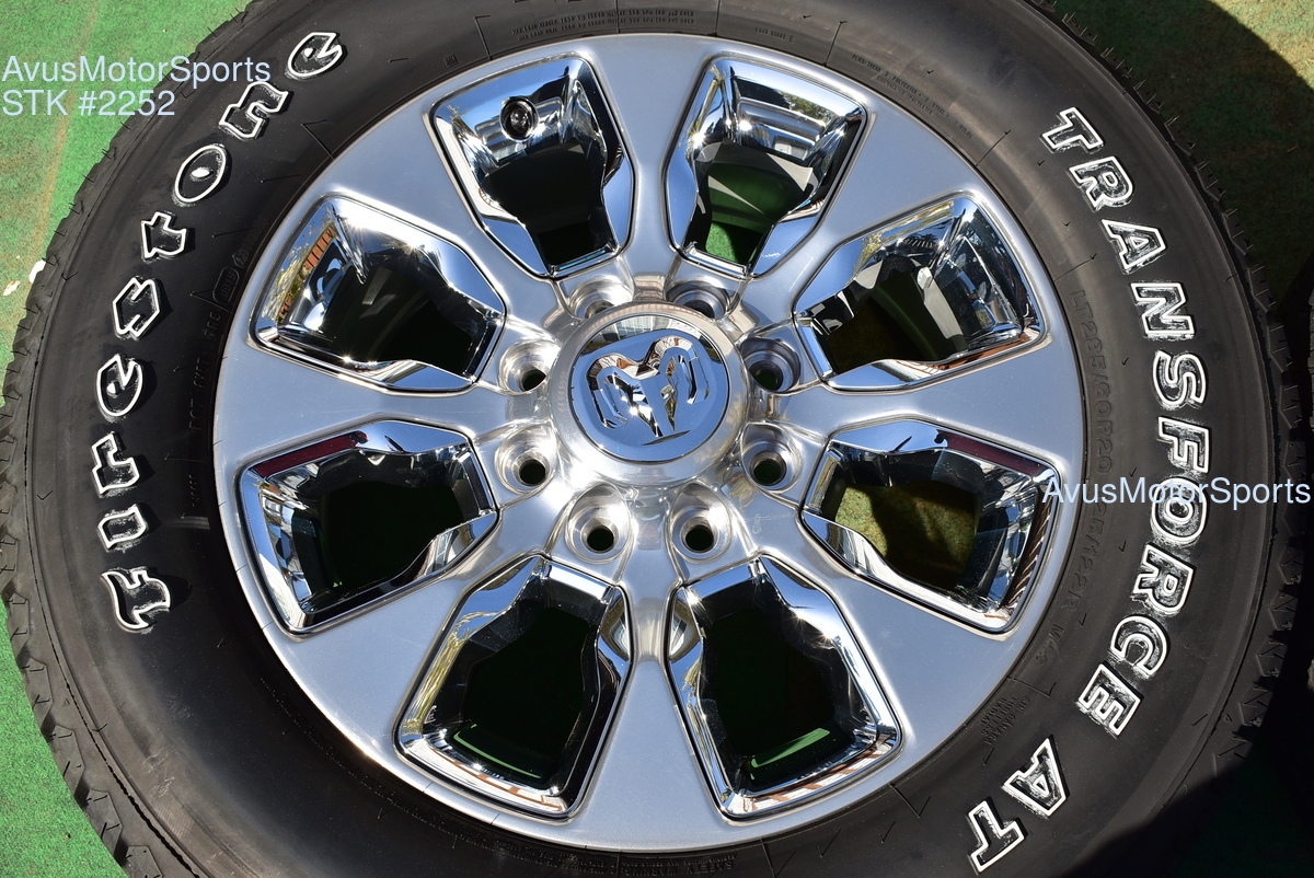20" Dodge Ram 2500 3500 Limited Edition OEM Factory Wheels Tires 2019 2018 2021 Ram 2500 Tire Size Lt285 60r20 Limited