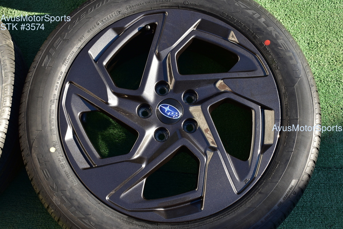 2024 Subaru Crosstrek Sport OEM 18” Factory Wheels and tires 5x114
