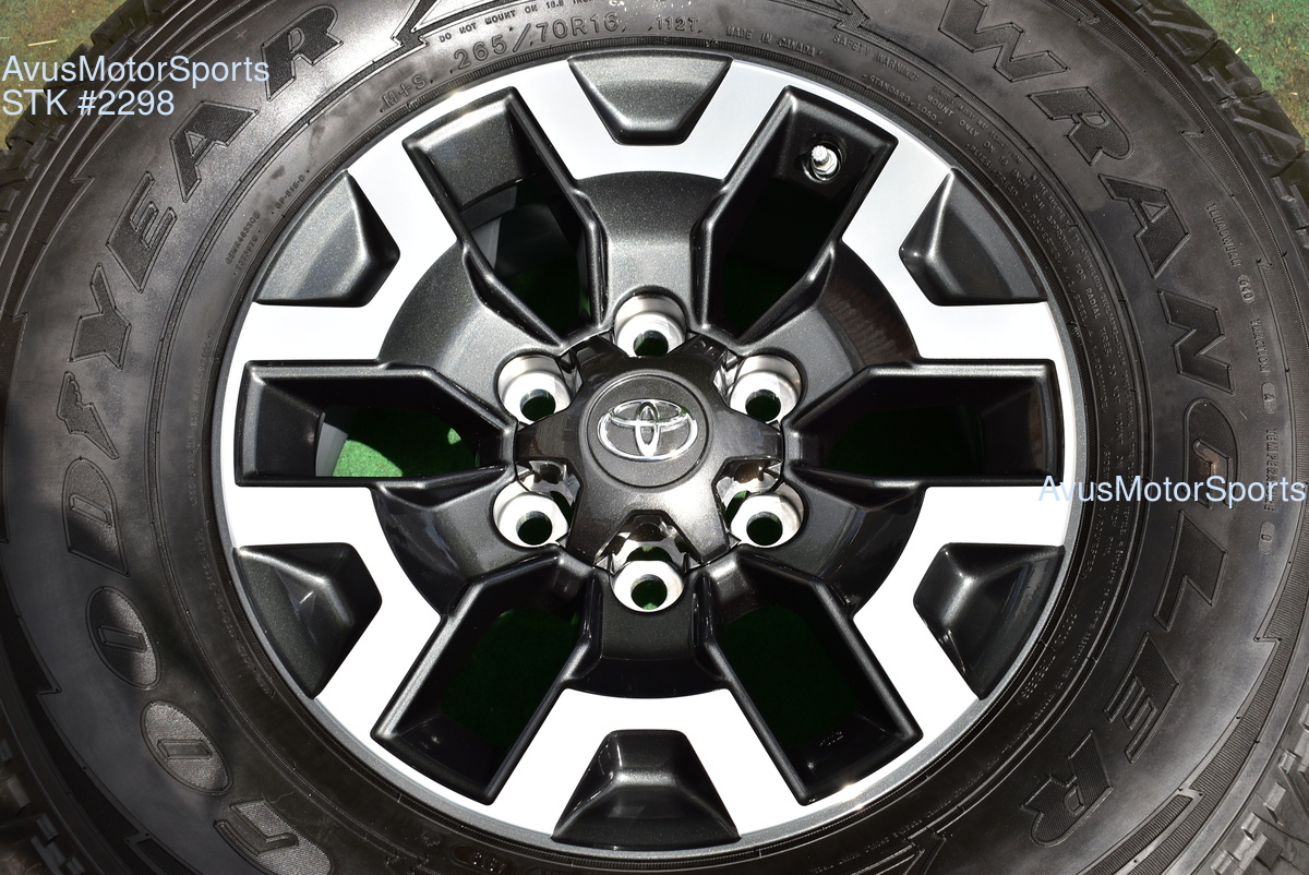 16" TOYOTA TACOMA OEM FACTORY TRD OFFROAD WHEELS Tires 4runner Tundra