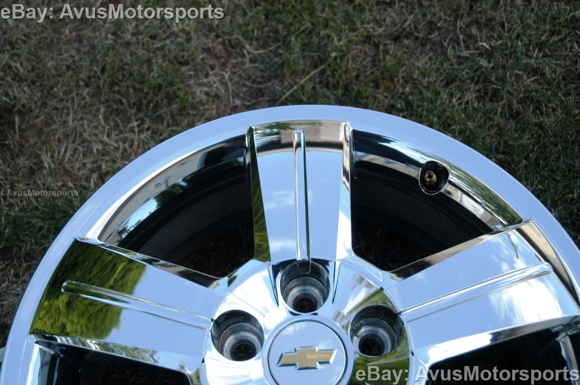 06 11 Chevy HHR 17" Factory Chrome Clad Wheels Cobalt Malibu