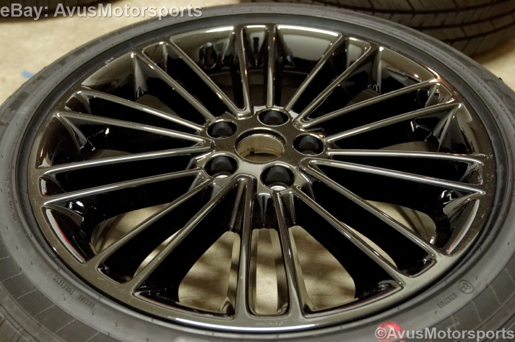 Chrome ford fusion rims #9