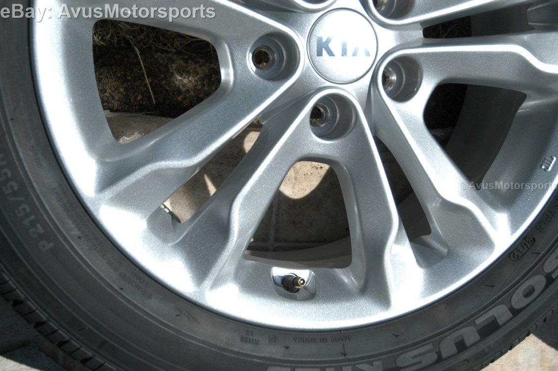 2013 Kia Optima 17" Factory Wheels Tires Amanti Soul 2012 2011 2010 2009